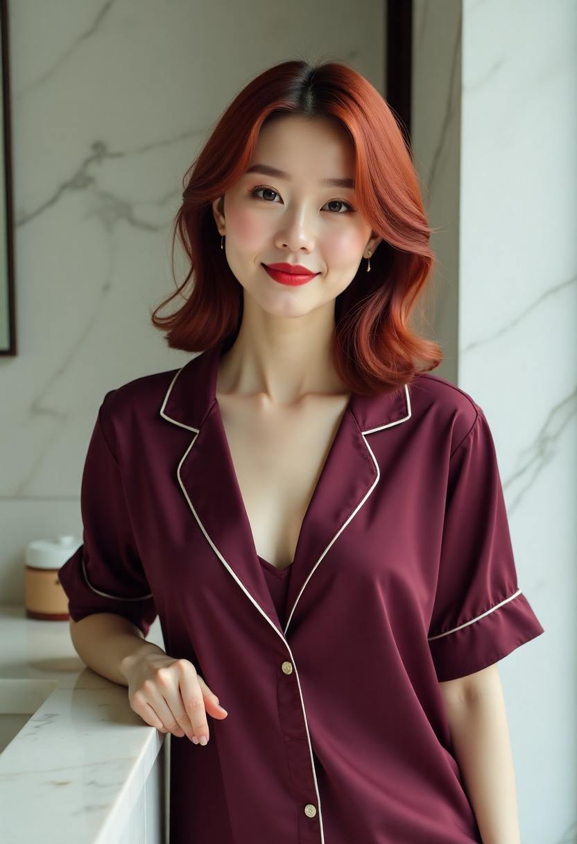 红绳缠住一块寒玉